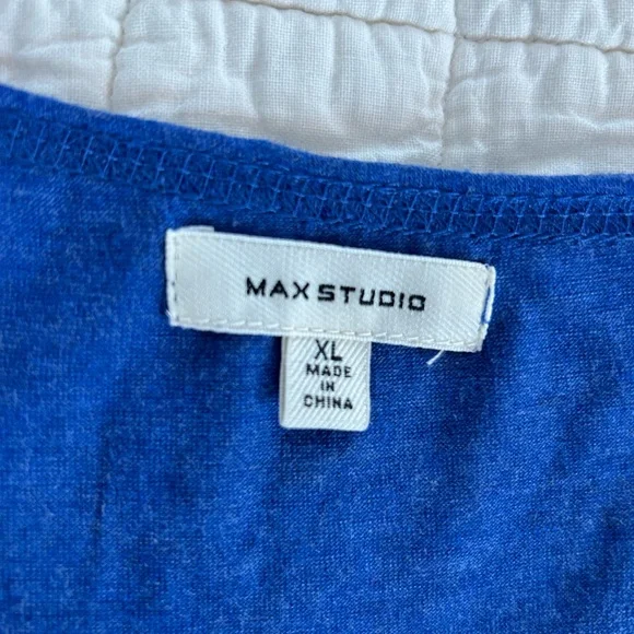 Max Studio XL Long tunic top purple - Picture 3 of 4